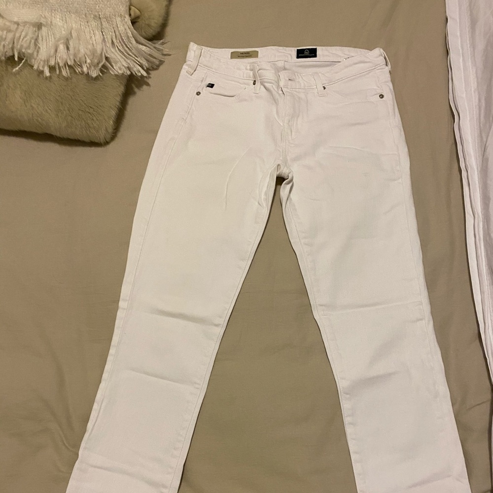 AG White Jeans